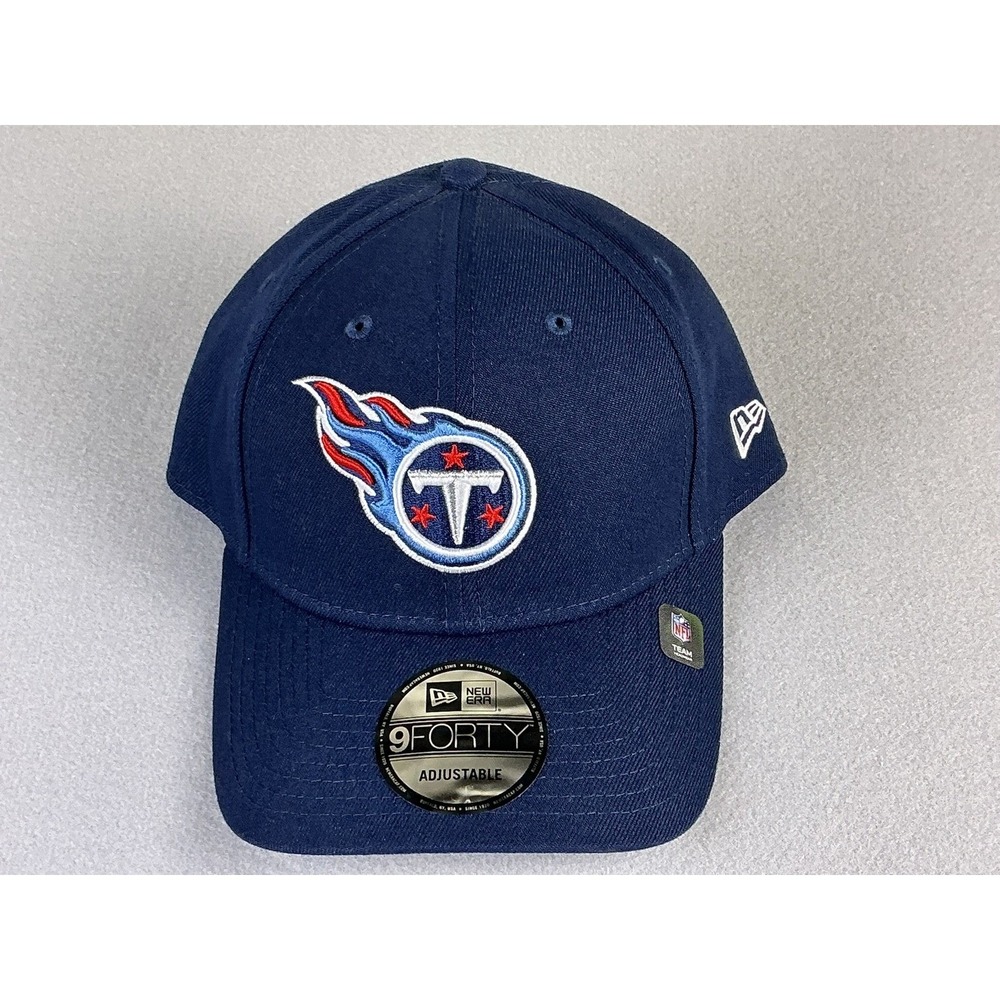 New Era Tennessee Titans 9FORTY Adjustable Navy NFL Hat Cap NWT